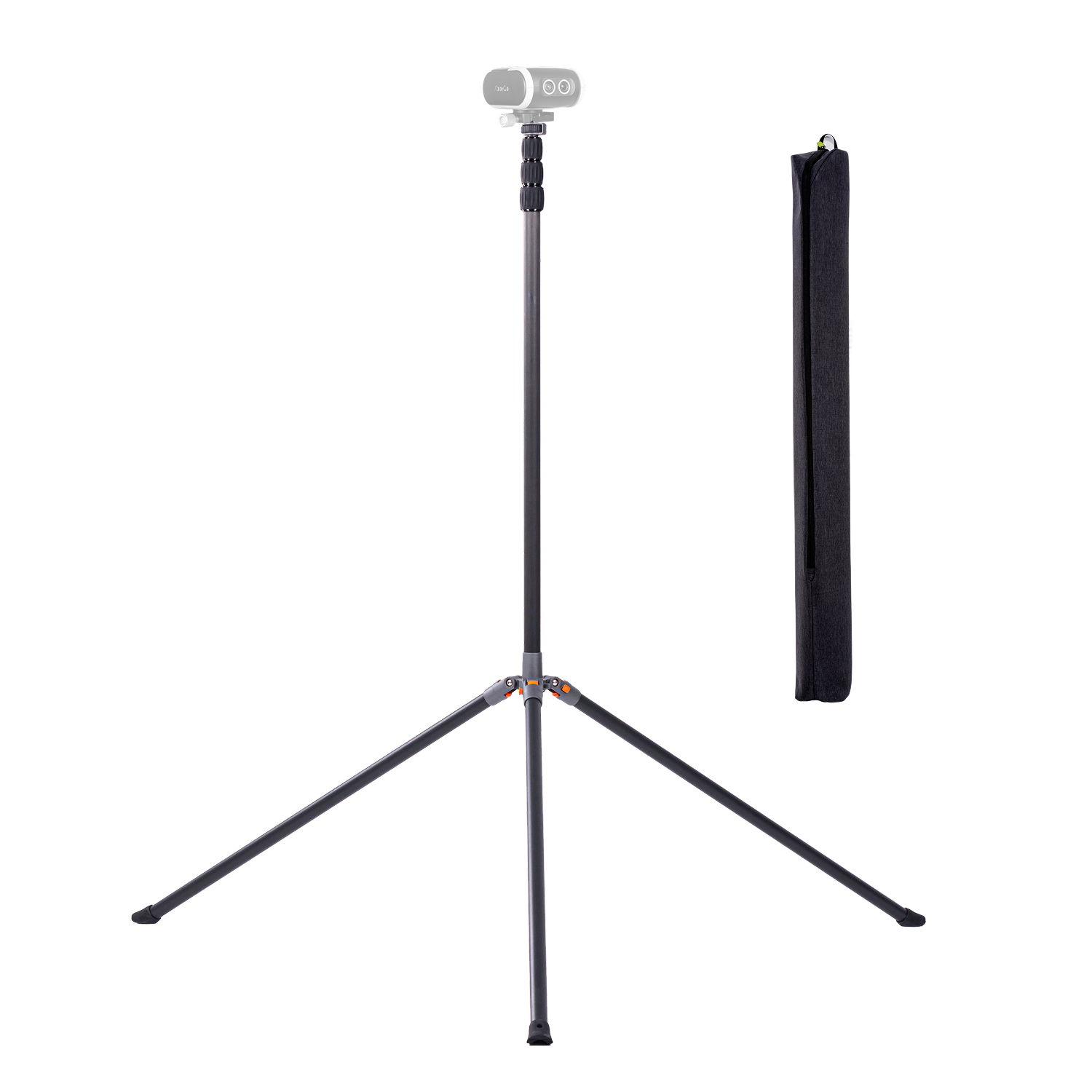 XbotGo NT4 PRO 炭素繊维三脚 – 最大長さ390cm – 軽量型スポーツ自動