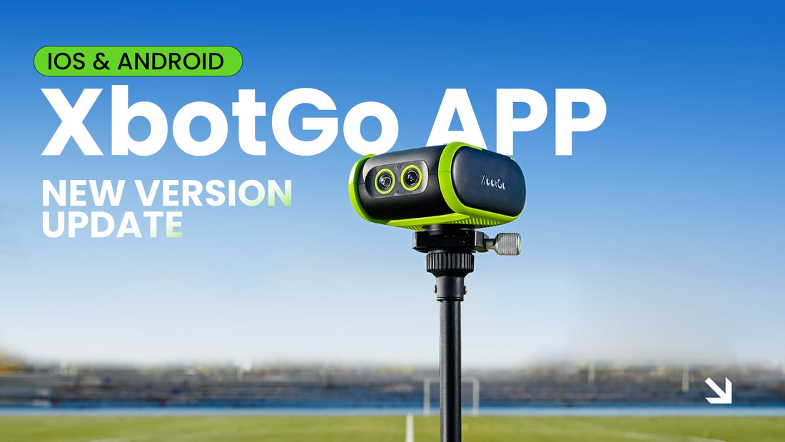 XbotGo Falcon ファームウェア v3.1.5：1080p/60fps対応＆Follow Meモードを追加