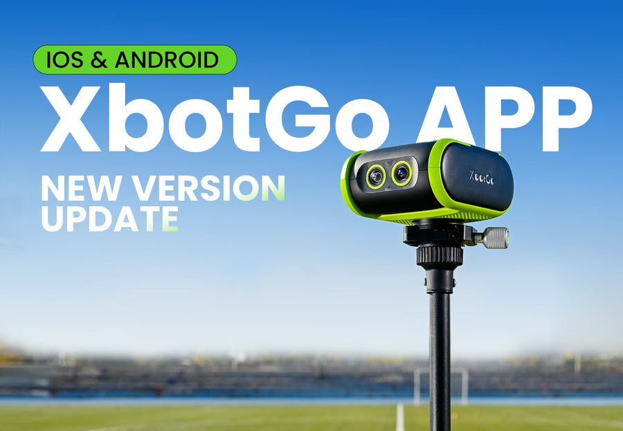 XbotGo Falcon ファームウェア v3.1.5：1080p/60fps対応＆Follow Meモードを追加